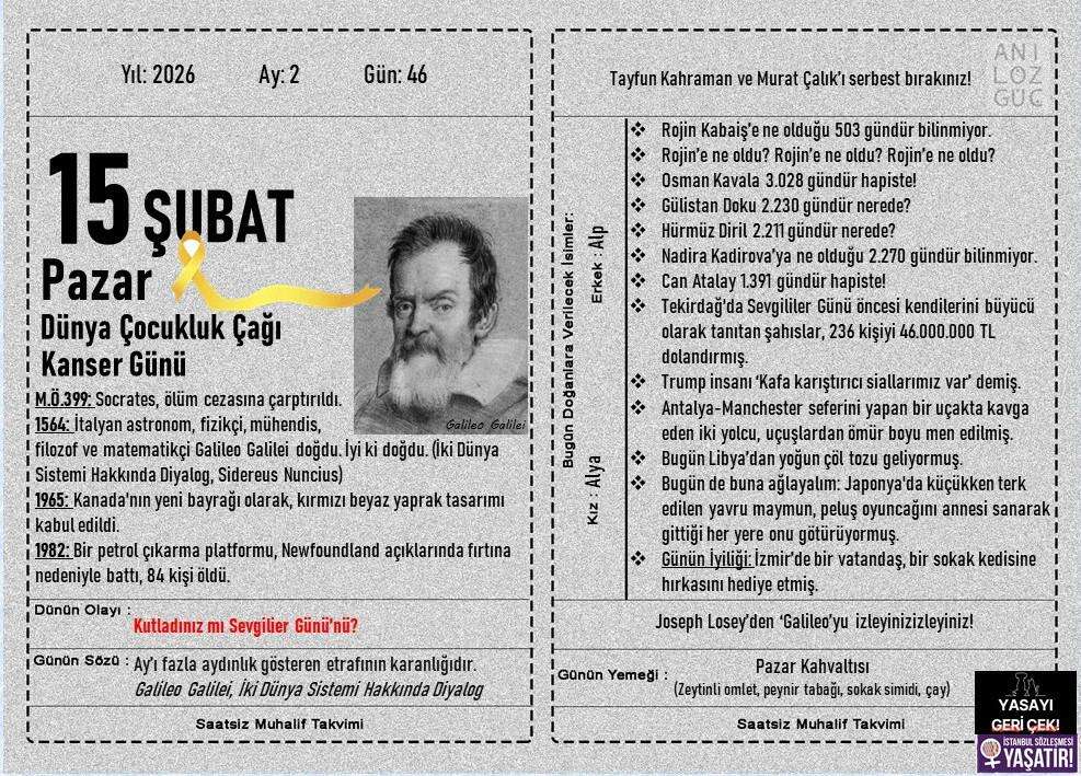 Dünya Çocukluk Çağı Kanser Günü 1